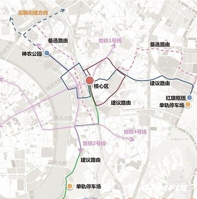 城铁株洲站将与火车站"做邻居"图片